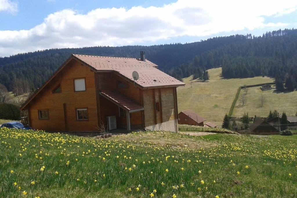 Grand Valtin : Chalet Ecolo 4 Etoiles 14 Personnes Ban-sur-Meurthe-Clefcy Exterior foto