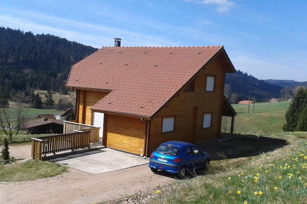 Grand Valtin : Chalet Ecolo 4 Etoiles 14 Personnes Ban-sur-Meurthe-Clefcy Exterior foto