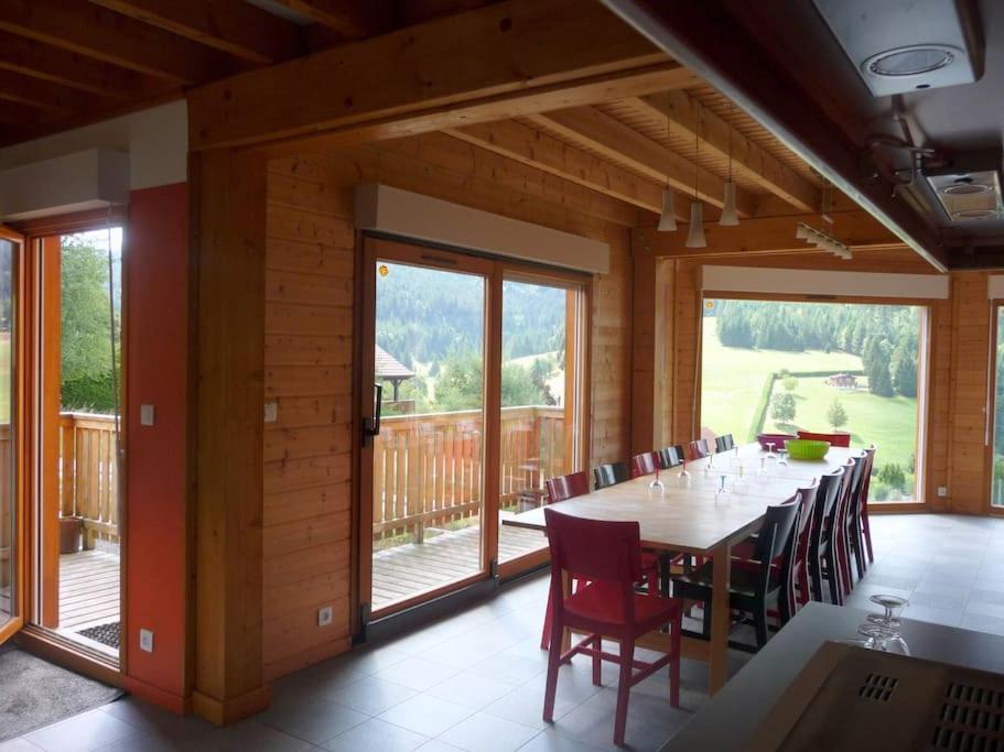 Grand Valtin : Chalet Ecolo 4 Etoiles 14 Personnes Ban-sur-Meurthe-Clefcy Exterior foto